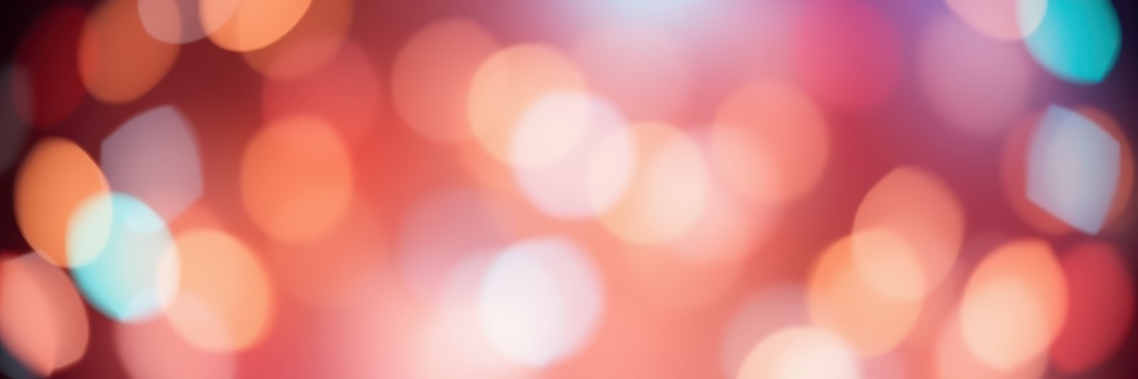 Colorful bokeh lights create a festive atmosphere for celebrations and gatherings in the evening